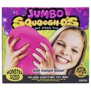 Jumbo Squoosh-O's DIY Stress Toy - Monster Sized